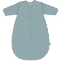 Jollein Baby Slaapzak Zomer Met Afritsbare Mouw 70cm - Rond - Ajour Sea Green - Zomerslaapzak