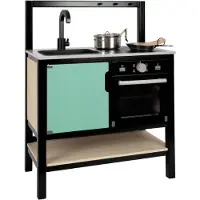 Small Foot - Houten Speelkeuken Industrieel, 6dlg.