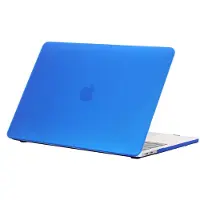 Mobigear Laptophoes geschikt voor Apple MacBook Pro 13 Inch (2016-2019) Hoes Hardshell Laptopcover MacBook Case | Matte - Marineblauw - Model A1932 / A2179 / A2337