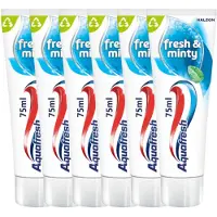 Aquafresh Tandpasta Fresh & Minty 3-In-1 - 6 x 75 ml - Voordeelverpakking