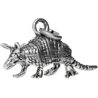MOOYE ® - Collectie Zilveren Gordeldier XL kettinghanger