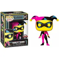 Funko POP! Batman - Series POP! Heroes Vinyl Harley Quinn (Black Light) 9 cm Verzamelfiguur - Multicolours