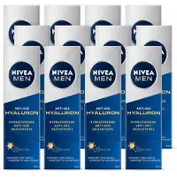 Nivea 12 x MEN - Anti-Age - Hydraterende Gezichtsgel met Hyaluron - 50 ml - Voordeelverpakking - 12 stuks