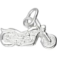 MOOYE ® - Collectie Zilveren Amerikaanse motor vlak klein kettinghanger