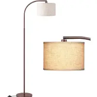 SP Booglamp - Booglampen Dimbaar - Vloerlamp - Lichtbruin - 4cm x 33cm x 17cm