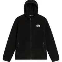 The North Face - Teen's Glacier Fullzip Hoodie - Fleecevest S, zwart
