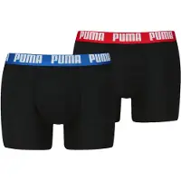 Puma Boxershorts 'EVERYDAY' blauw / rood / zwart / wit