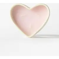 HEMA Kaarsvaas ⌀6x10cm Keramiek Hart