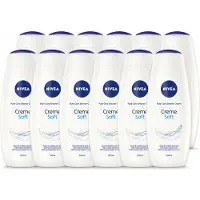 Nivea 12 x - Douchecrème - Zacht - Huidbeschermend - Amandelolie - 500 ml - Voordeelverpakking - 12 stuks