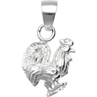 MOOYE ® - Collectie Zilveren Haan kettinghanger