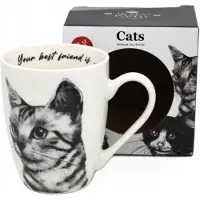 Queen Isabell Porseleinen Kattenmok - Perfect cadeau voor kattenliefhebbers