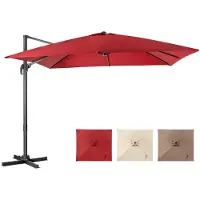Songmics Opvouwbare ligstoel - Set van 2 - Kunststof, aluminium, staal - Draagvermogen tot 110 kg - Verstelbare rugleuning
