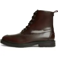 Tommy Hilfiger Veterboots donkerbruin