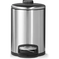 Blokker Pedaalemmer - RVS - Prullenbak Badkamer 5 Liter