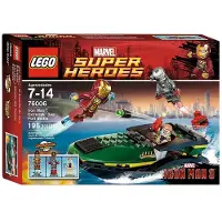 LEGO Marvel Super Heroes Iron Man: Extremis Sea Port Battle, Bouwpakket, 7 jaar, 195 stuk(s)
