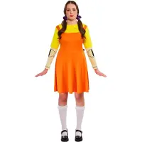 Rubies Girl Doll Volwassenenkostuum - - Maat M