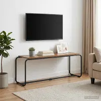 vidaXL TV Stand 113,5 x 35,5 x 42 cm Oud hout Bewerkt hout