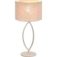 Masterlight Schemerlamp Terry Duno beige terra Ø 37cm