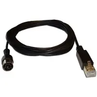 Cavus RJ45 naar 8-pins DIN Powerlink PL8 kabel voor B&O / zwart - 1,8 meter