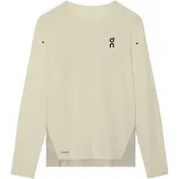 ON - Trail / Running kleding - Performance Long-T Hare Brume voor Heren - Maat M - Beige