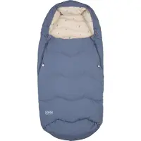 Voksi Voetenzak Explorer - Voetenzak - Voetenzak buggy - Voetenzak kinderwagen - Voetenzak met dons en wol - StoneBlue Clover