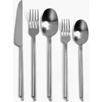 Serax Bestekset Dune Cutlery By Kelly Wearstler Steel Grey Gift Box (5-delig)