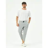 C&City Broek lichtgrijs