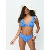 C&City Bikini blauw / wit