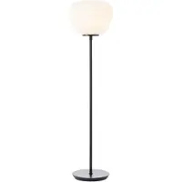 Brilliant Vloerlamp Kaizen Zwart Met Wit