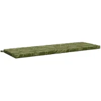 vidaXL Bankkussen SOEST 100% Polyester Blad Design 140 x 50 x 5 cm