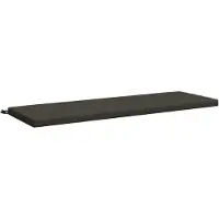 vidaXL Bankkussen SOEST 100% Polyester Antraciet 140 x 50 x 5 cm