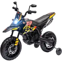 AIYAPLAY Elektrische kindermotor Kunststof, Metaal 106,5L x 56B x 80H cm Geel
