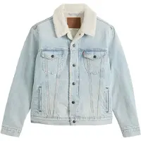 Levi's Tussenjas 'x Justin Timberlake Type 3' lichtblauw