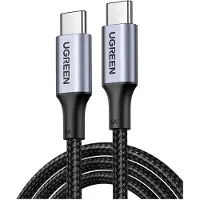 UGREEN USB-kabel USB-C - USB-C, zwart (20478)