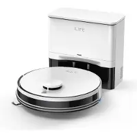 ILIFE - A30 Pro Robotstofzuiger - Dweilfunctie – Automatisch Leegstation - Lasernavigatie - Appbediening – Wit