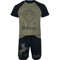 Le Seigneur Des Anneaux Pyjama - Rohan - S tot 3XL - voor Mannen - meerkleurig - Maat S