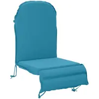 vidaXL Kussen voor Adirondack-stoel GEMERT 100% Polyester Lichtblauw