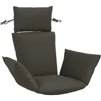 vidaXL Adirondack Kussen PUTTEN 100% Polyester Antraciet