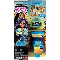 Mattel Self-Scare Secrets - Cleo De Nile Modepop met 13 realistische accessoires