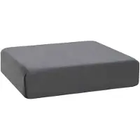 vidaXL Zitkussen 40 x 40 x 10 cm PU Schuim Grijs