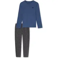 Schiesser Pyjama lang '95/5 Nightwear' gemengde kleuren