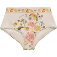 Next Bikinibroek groen / oranje / rosa / wit