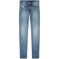 Diesel D-strukt slim fit blauw denim