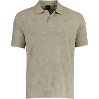 HUGO BOSS Poloshirt BOSS Orange grijs met structuur