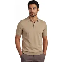 Bugatti Poloshirt beige katoen