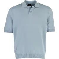 HUGO BOSS Poloshirt BOSS Orange lichtblauw wijde fit