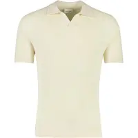Profuomo Poloshirt creme normale fit