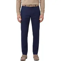 Gardeur pantalon Trevi-3 blauw tapered fit flatfront