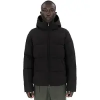 Elvine winterjas Bjarne zwart uni normale fit puffer