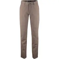 Gardeur Pantalon bruin flatfront model normale fit
